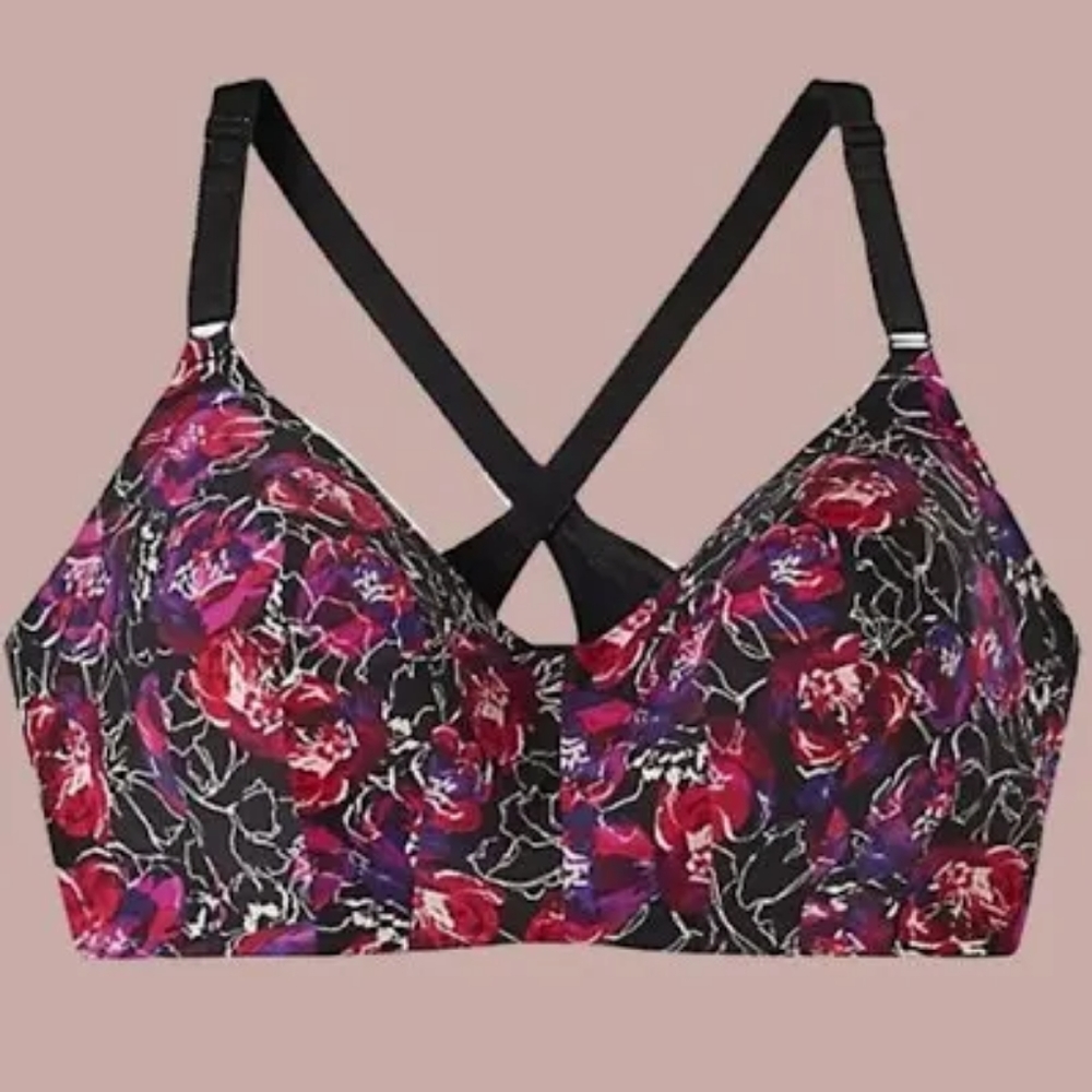 Torrid Wire Free Smoothing Racerback Bra 40D NWT